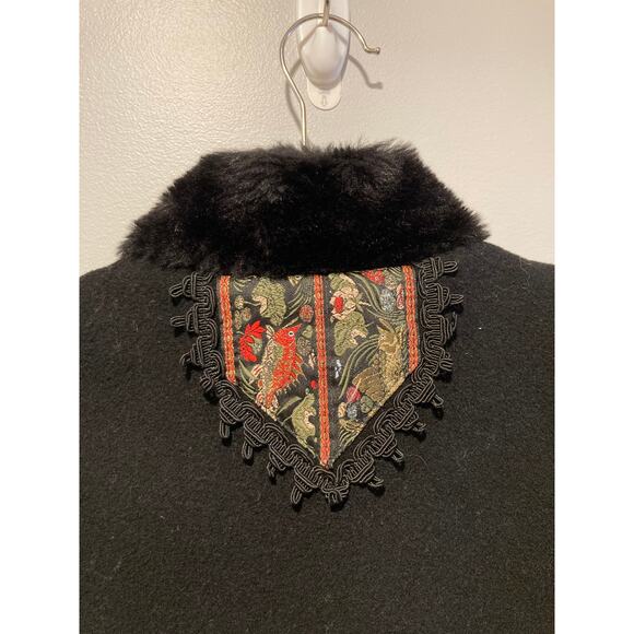 UNIQUE! Samii Clothes Nordic VEST Scandinavian Ethnic Gay Ellis wool sz S Frozen - Picture 5 of 10